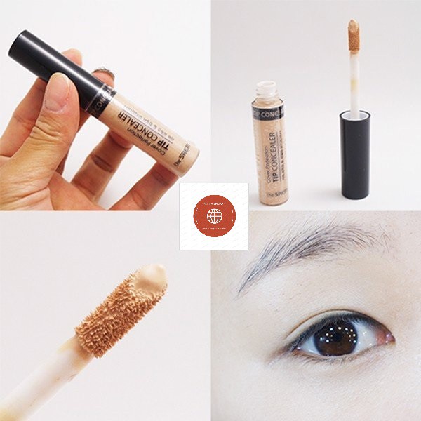 KEM CHE khuyết điểm THE SAEM COVER TIP PERFECTION CONCEALER 74 15