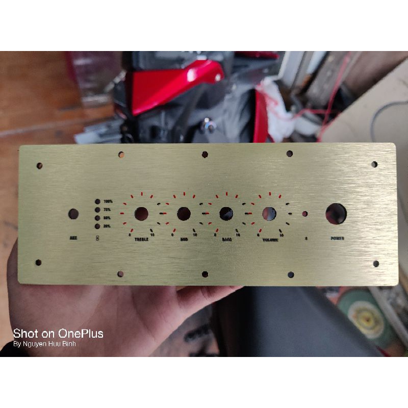 Tấm control cho mạch loa bluetooth phong cách marshall