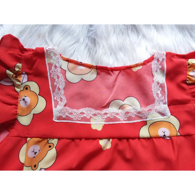 BỘ ĐÙI HOA GẤU VẢI LỤA HÀN (hình thật kèm video shop) | BigBuy360 - bigbuy360.vn