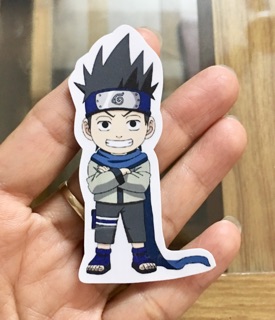 Sticker naruto bóc dán 60 cái khác nhau