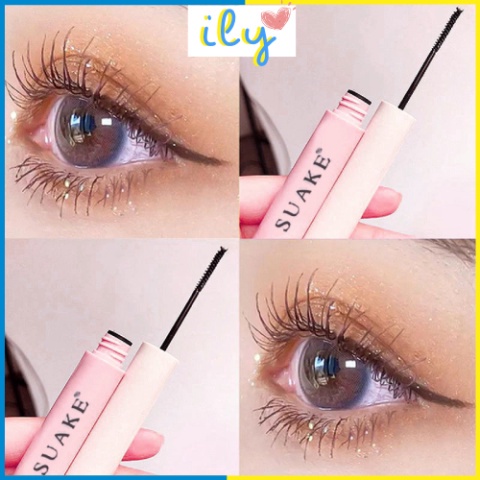 Mascara SUAKE chống mồ hôi không dễ nhòe chuốt mi cong vút và dày tự nhiên ILY