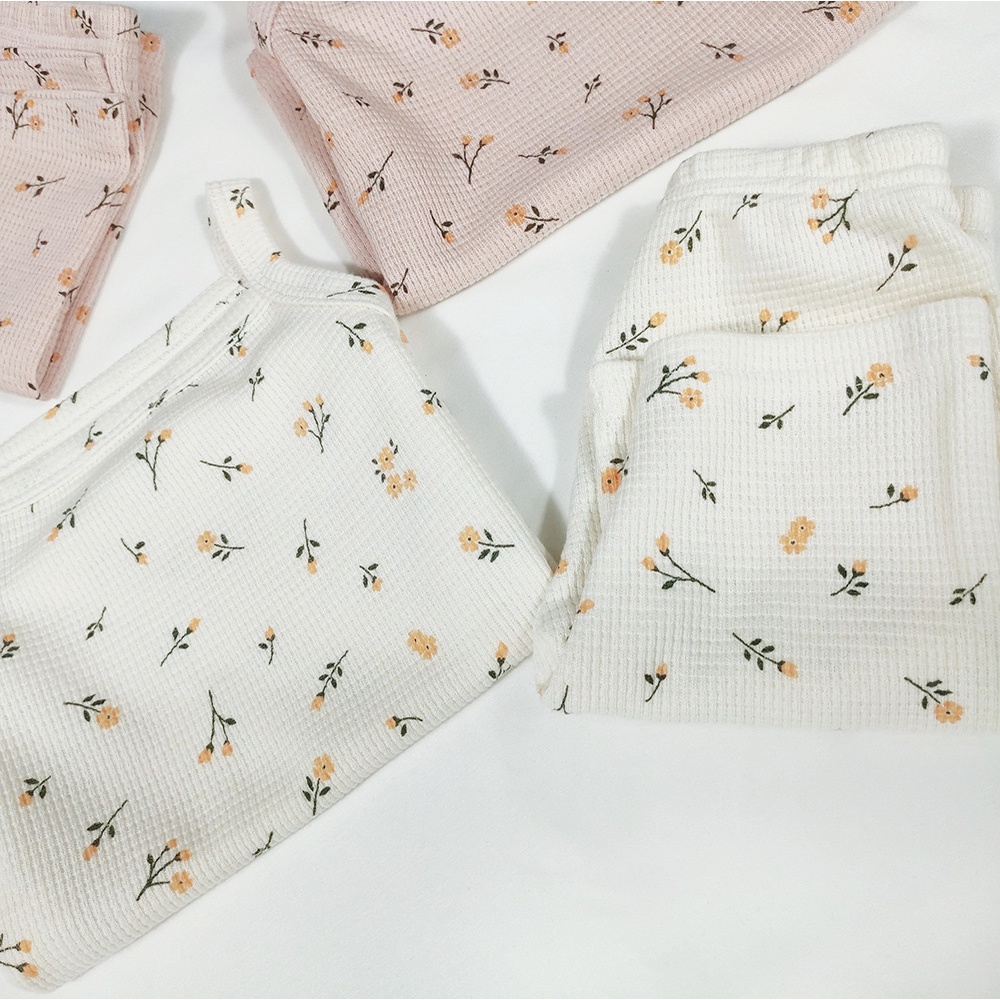 [PEEKABOO] BỘ ĐỒ 2 DÂY HOA NHÍ DỄ THƯƠNG CHO BÉ GÁI