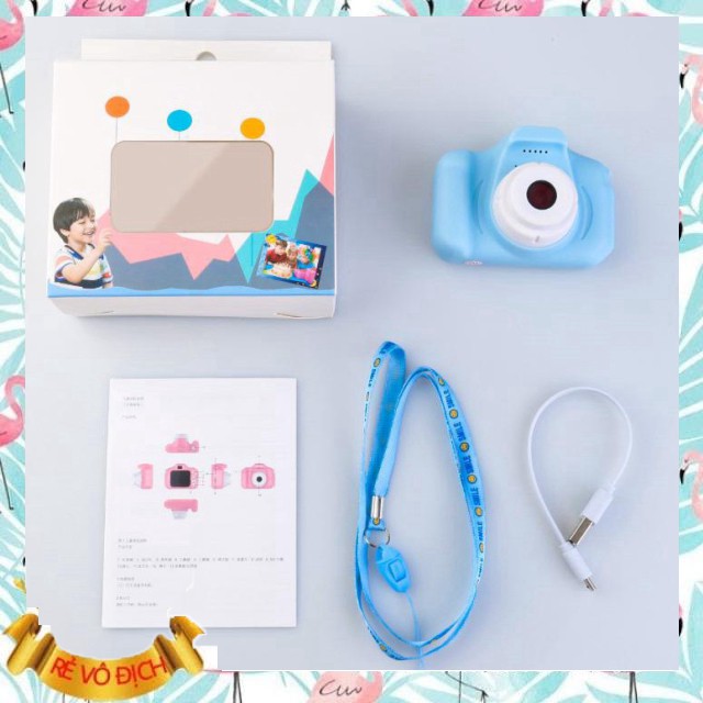 FREESHIP- Máy ảnh kỹ thuật số mini 2.0 inch 1080P có 3 màu cho bé | BigBuy360 - bigbuy360.vn