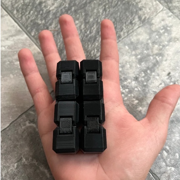 Khối lập phương vô cực 8 và 16 khối, đồ chơi giảm stress rảnh tay in 3D