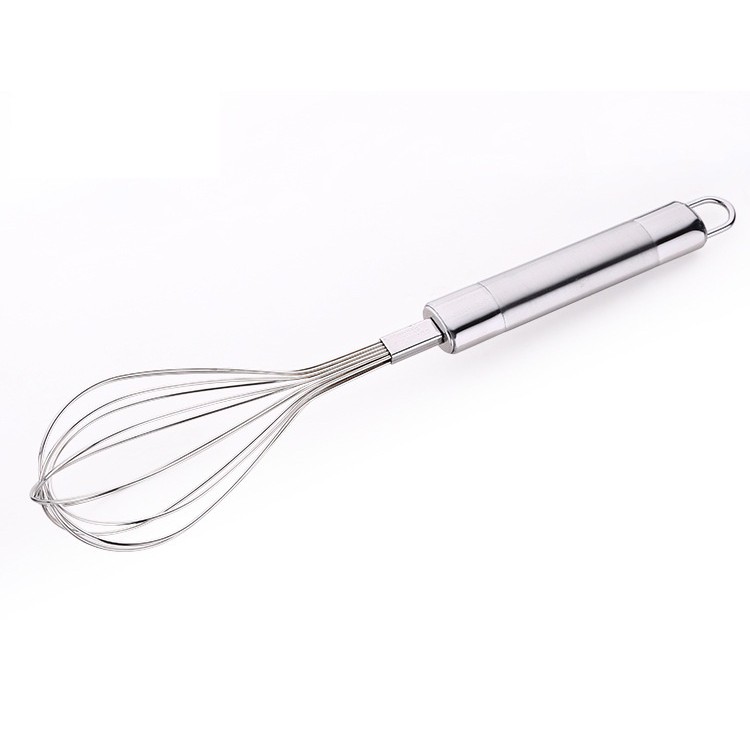 Cây đánh trứng inox dụng cụ đánh trứng làm bánh cần thiết - 28cm 61g