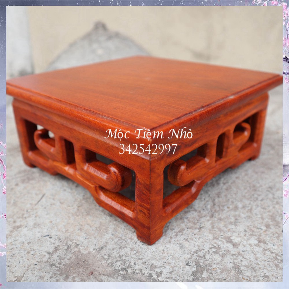 KỶ VUÔNG, ĐẾ BÁT HƯƠNG, ĐÔN GỖ HƯƠNG VUÔNG 10CM,12CM,14CM,16CM,18CM,20CM