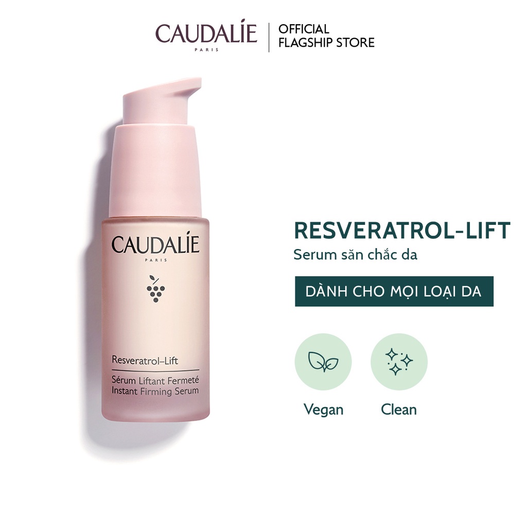 Serum cấp nước cải thiện nếp nhăn Caudalie Resveratrol-Lift 30ml - Thương hiệu mỹ phẩm cao cấp của Pháp