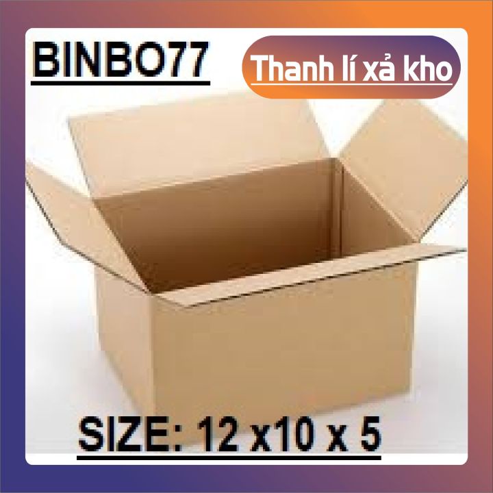 THÙNG CARTON 12 x10 x5  - THÙNG GIẤY GIÁ RẺ (1 HỘP)