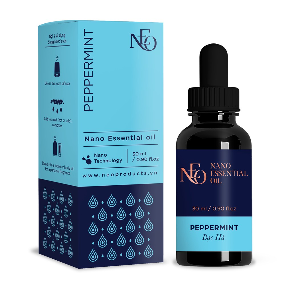 Tinh Dầu Thiên Nhiên NEO Nano Bạc Hà 5ml