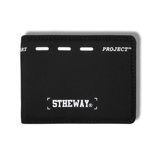 Ví Gập Đôi 5THEWAY® /street-voca/ BI-FOLD WALLET™ in BLACK