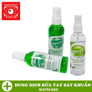 Dung dịch rửa tay nhanh kháng khuẩn Hapicare 100ml dạng xịt