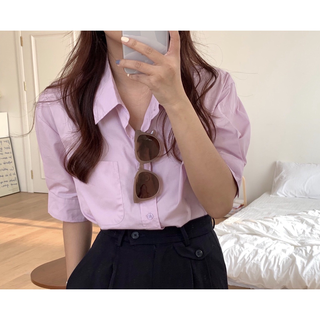 Kính râm mát chống tia UV nam nữ phong cách trẻ trung