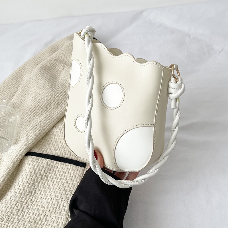 Túi Xách Đeo Vai Màu Vàng Hình Phô Mai Phong Cách Thời Trang Hàn Quốc Dành Cho Nữ