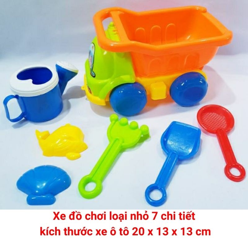 Đồ chơi xe ô tô chở cát cho bé chơi bãi biển ngoài trời (BBTOYS: 81)