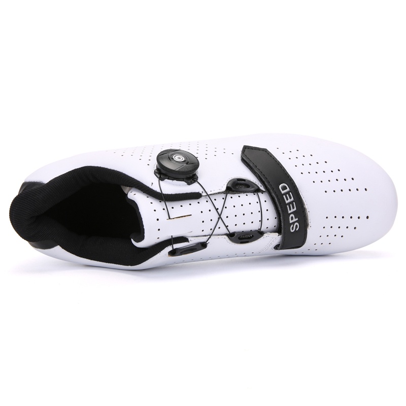 Giày Chạy Xe Đạp Địa Hình Màu Trắng Và Đen Cho Nam Và Nữ