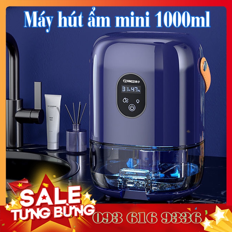 Máy hút ẩm ☀𝐅𝐑𝐄𝐄 𝐒𝐇𝐈𝐏☀ Máy lọc không khí làm sạch không khí dung tích 1000ml - slc.vn