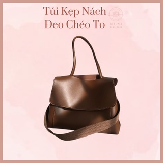 [Tặng Kèm Dây Bảng To] Túi kẹp nách kết hợp Đeo Chéo Nữ cao cấp cho cô nàng công sở, đi học cực kì tiện lợi 2021