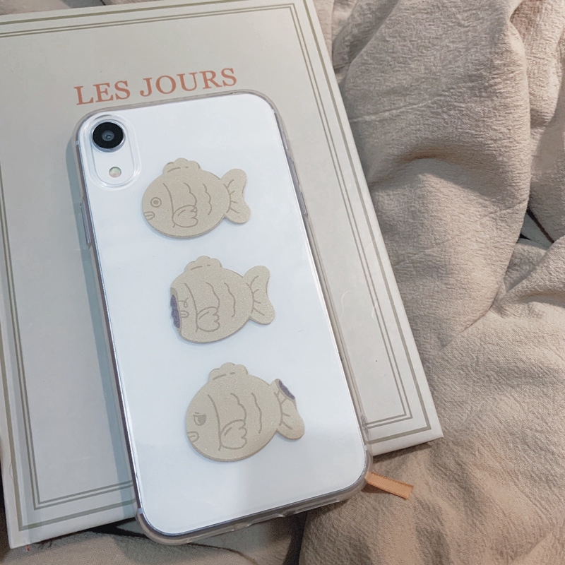 Ốp điện thoại trang trí hình 3 con cá cho IPHONE 5/5S/6/6PLUS/6S/6S PLUS/6/7/7PLUS/8/8PLUS/X/XS/XS MAX/11 | BigBuy360 - bigbuy360.vn