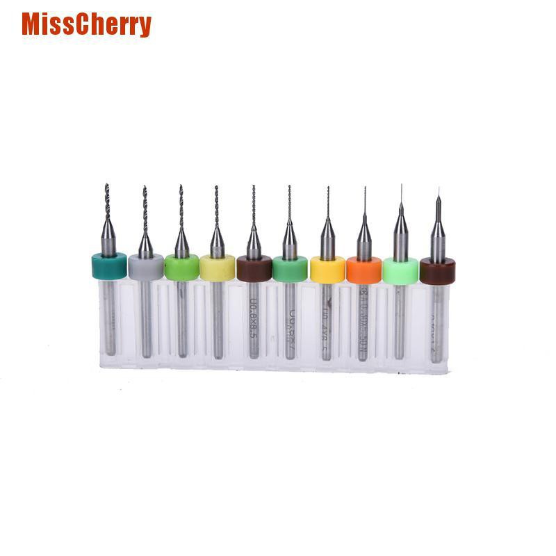 Bộ 10 Mũi Khoan Pcb Chất Lượng Cao