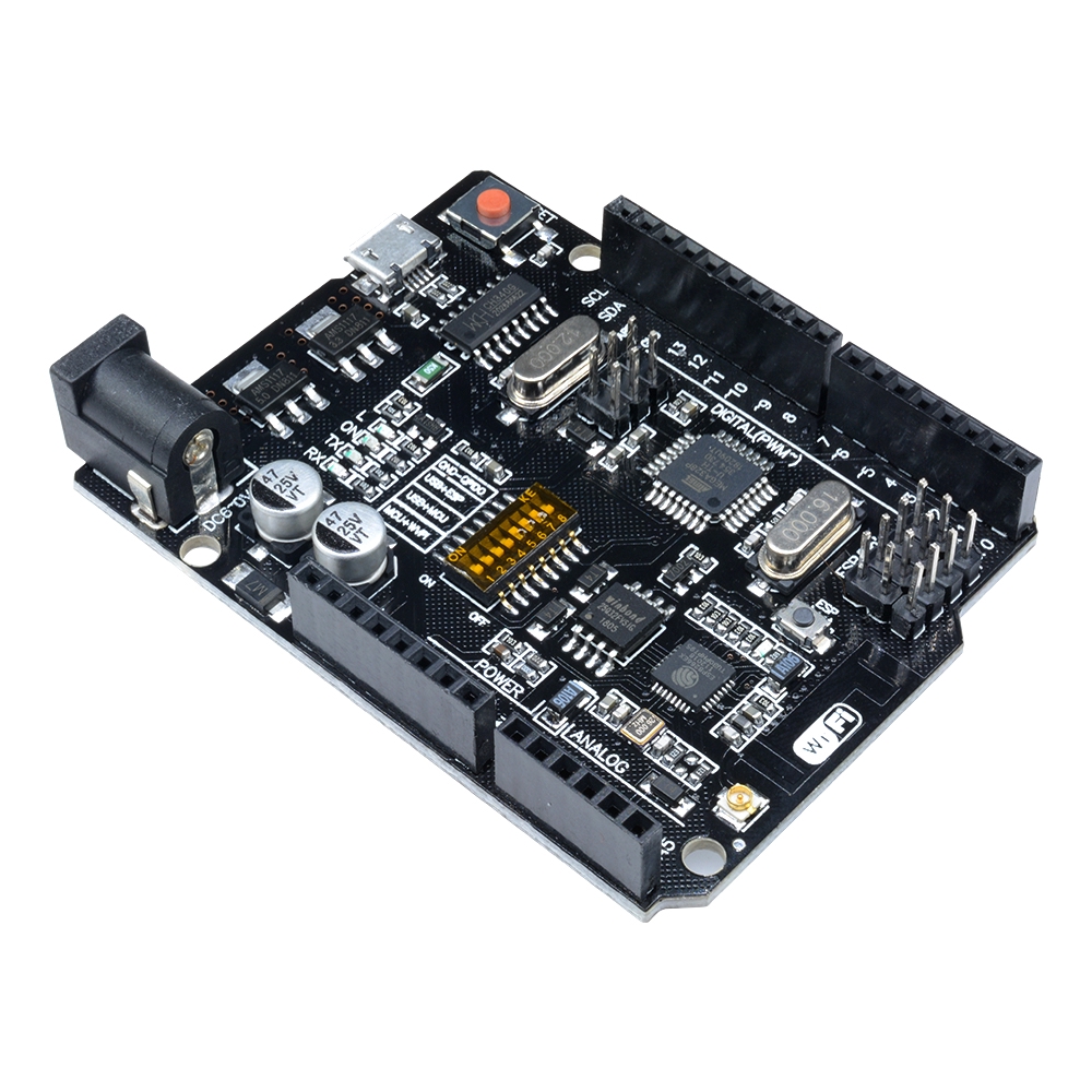 Bảng Mạch Phát Triển Uno R3 Wifi Atmega328p Esp8266 32mb Usb-ttl Ch340g Dành Cho Arduino