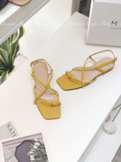 Giày sandal nữ 1,5cm xỏ ngón thời trang MYSS - SD103