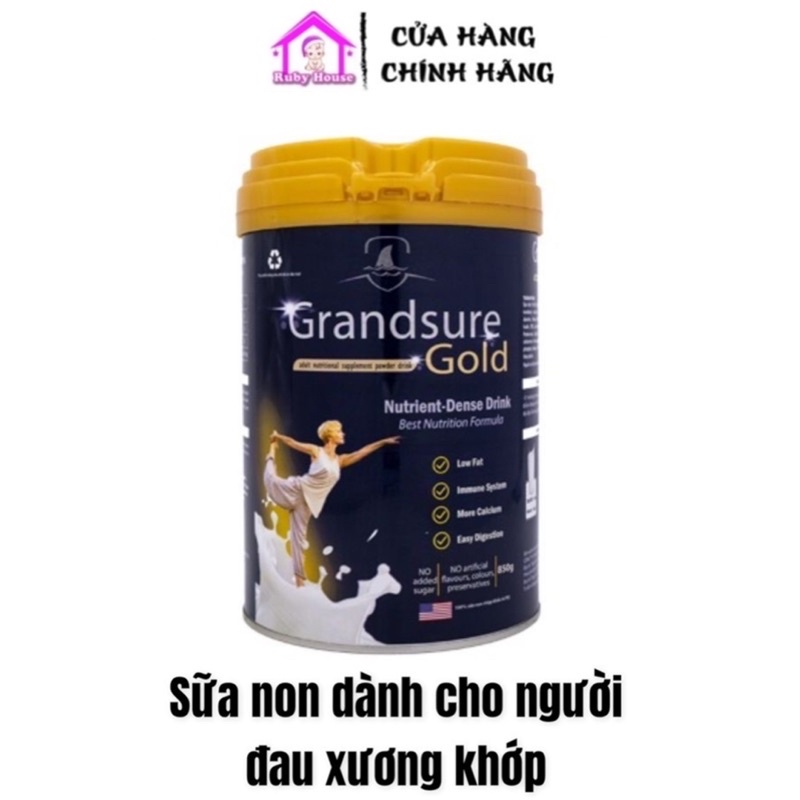 Sữa xương khớp Grandsure Gold hộp 850g chính hãng date mới