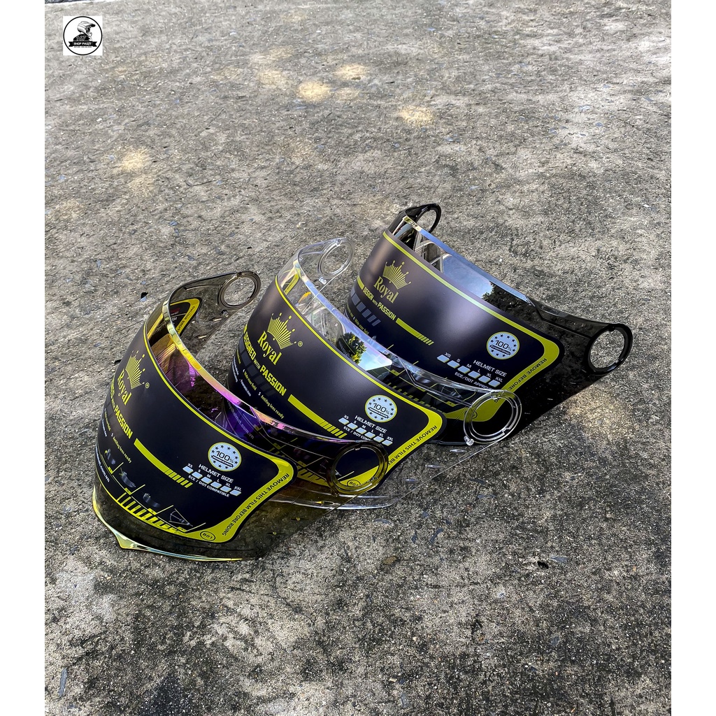 KÍNH GẮN MŨ BẢO HIỂM ROYAL M268, XH01, M668