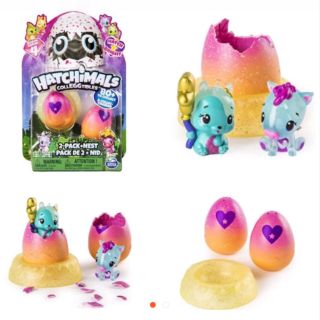 NEW - Hộp 2 trứng Hatchimals season 4 phát sáng
