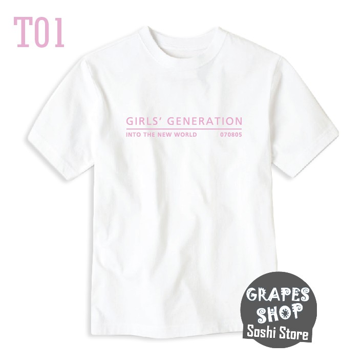 [SNSD] Áo ITNW trắng T01