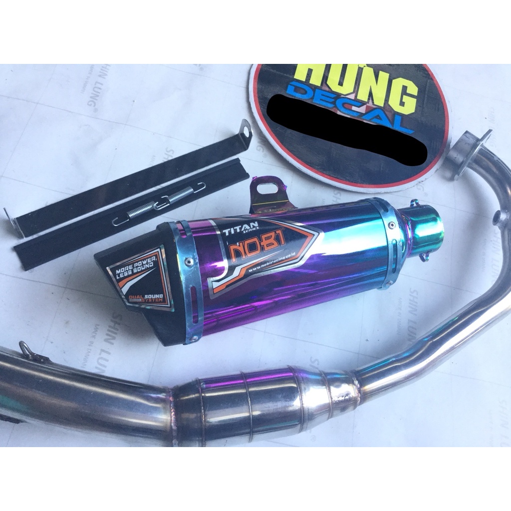 PÔ NOBI TITAN FULL CỔ BẦU HƠI INOX WINER/EXCITER/RAIDER, TFX, FZ, CBR, R15