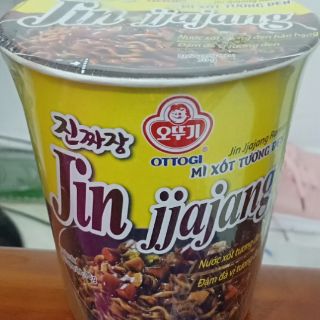 Mì xốt tương đen ly 70g ( Jin JJajang) Ottogi