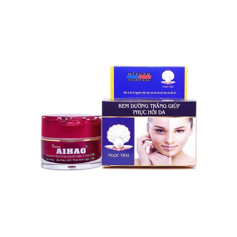 AIHAO Dưỡng Trắng Giúp Phục Hồi Da (10VIP - 22g)
