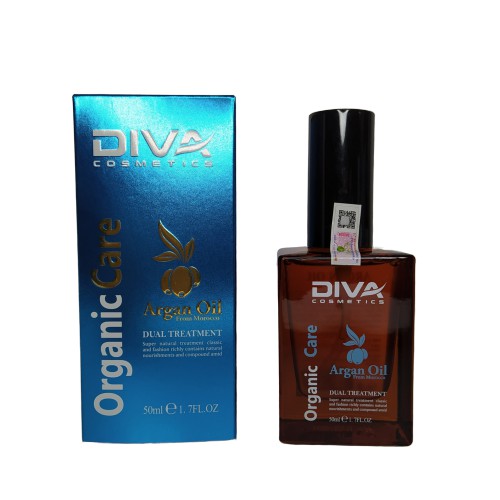 Tinh dầu dưỡng tóc Diva Argan phục hồi 50ml mẫu mới màu xanh