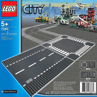 Mô Hình Lego City 7280 - Đường Thẳng Và Giao Lộ