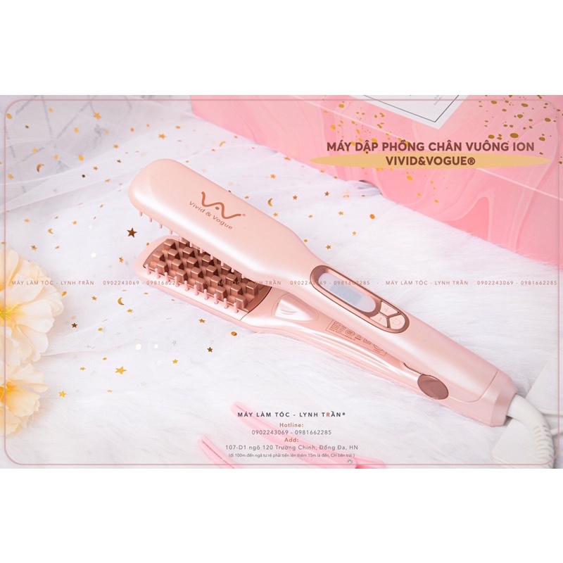 Máy dập phồng chân vuông Ion Vivid&Vogue®