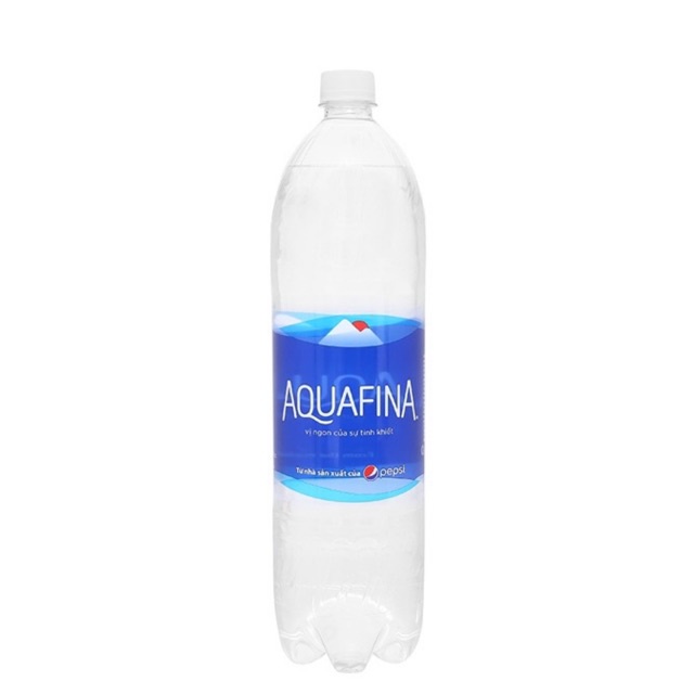 1 chai Nước suối, nước tinh khiết Aquafina chai 1,5L