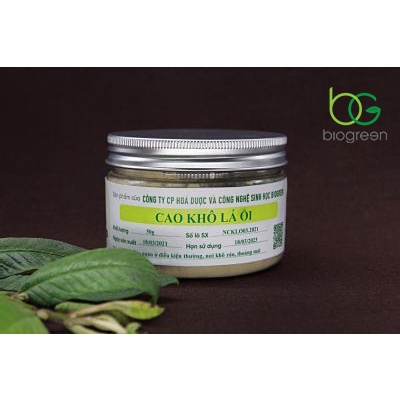 Bột lá ổi, bột chiết xuất từ lá ổi tươi nguyên chất Biogreen Tr.ị T.iêu C.h.ả.y 50g,100g