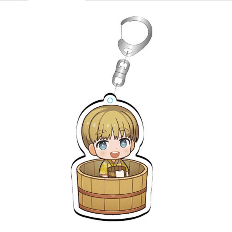 Móc Khóa Nhựa Acrylic Hình Anime Attack On Titan