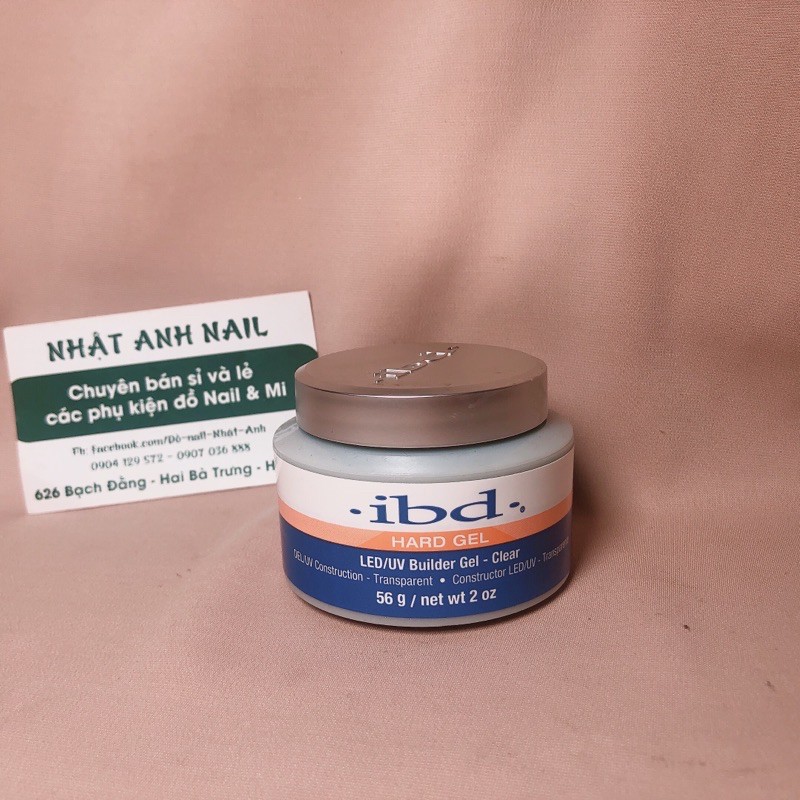 Gel IBD hũ 56g, chai 226g chuẩn aut 100%, dụng cụ làm móng gel.