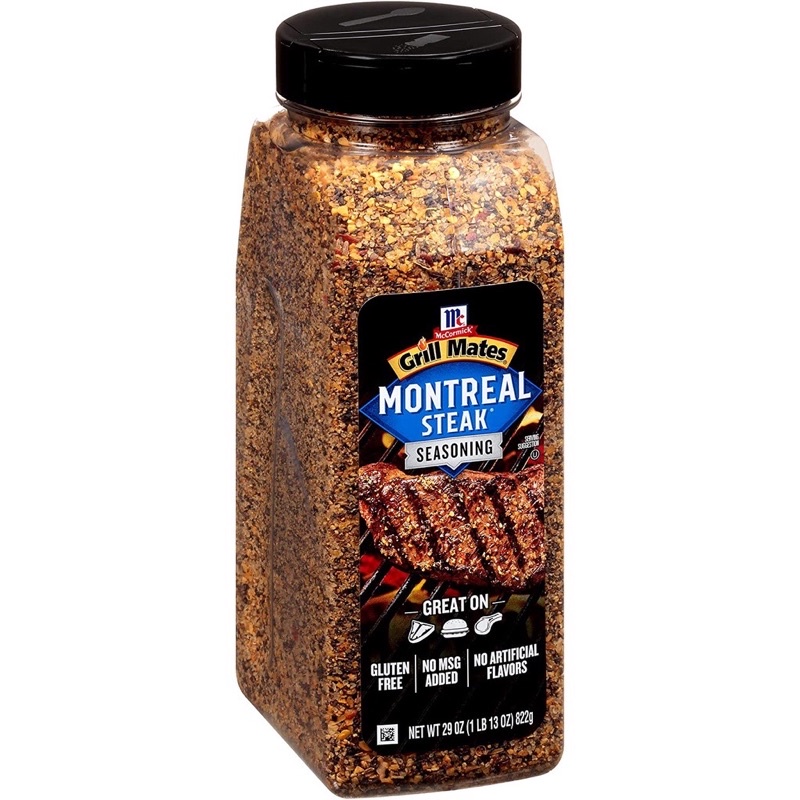 [Hàng Mỹ đi Air - Đủ Bill] Tách lẻ Gia vị tẩm ướp thịt Bò Nướng Montreal Steak Seasoning