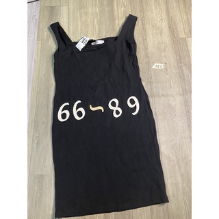 New đầm đen 2 dây eo 66 đến 89cm mã 167