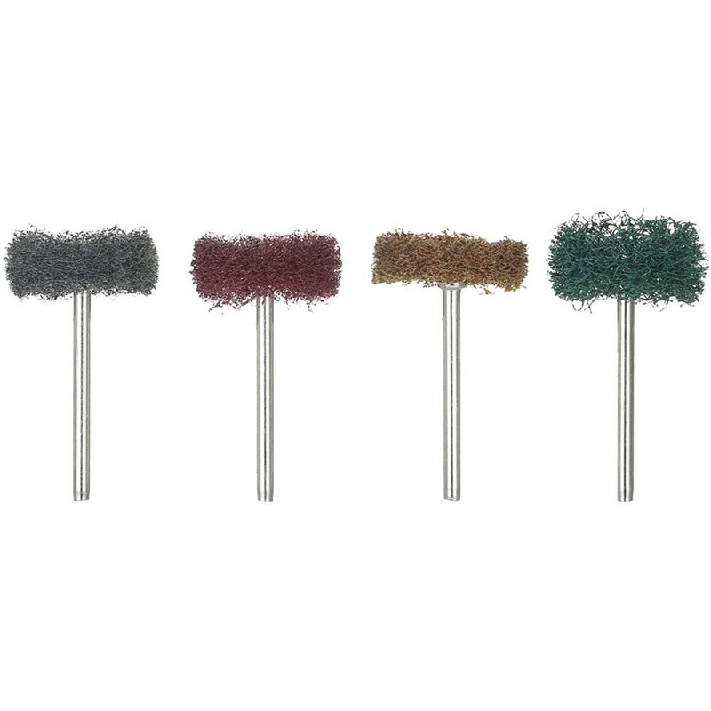 Bánh xe mài mòn , Bộ bánh xe đánh bóng đệm 80 '150 '240 '300 Grit cho Dụng cụ quay Dremel '40Pcs)