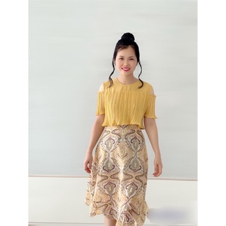 Đầm dự tiệc sang trọng hở vai