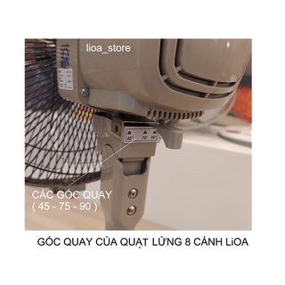 QUẠT LỬNG 8 CÁNH DÂN DỤNG LiOA.