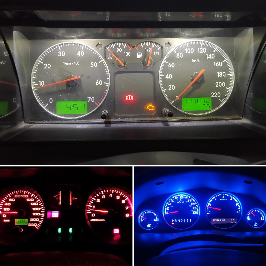 Set 10 Bóng Đèn led 12v t3 3030 smd t4.2 t4.7 Chuyên Dụng Dành Cho Ô Tô