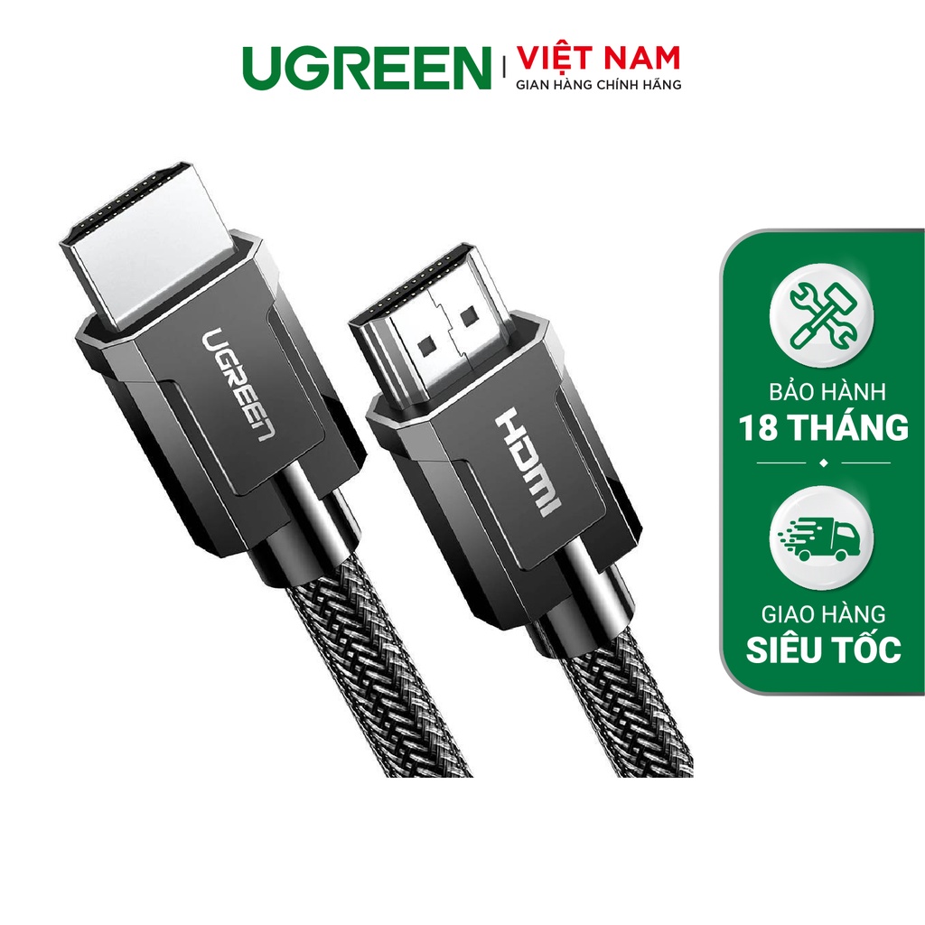 Cáp HDMI 2.1 độ phân giải 8K/60Hz dài 1-3m UGREEN HD135