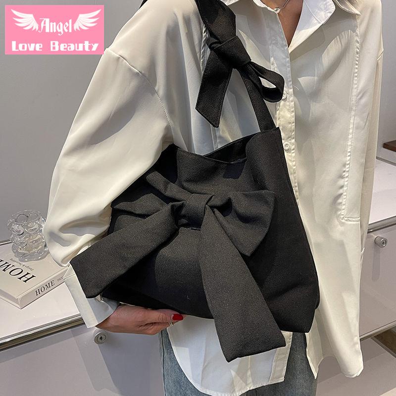 Angel~ [Hàng Có Sẵn] Túi Tote Đeo Vai Cỡ Lớn Phong Cách Phương Tây Hàn Quốc Dễ Phối Đồ Dành Cho Nữ 2022