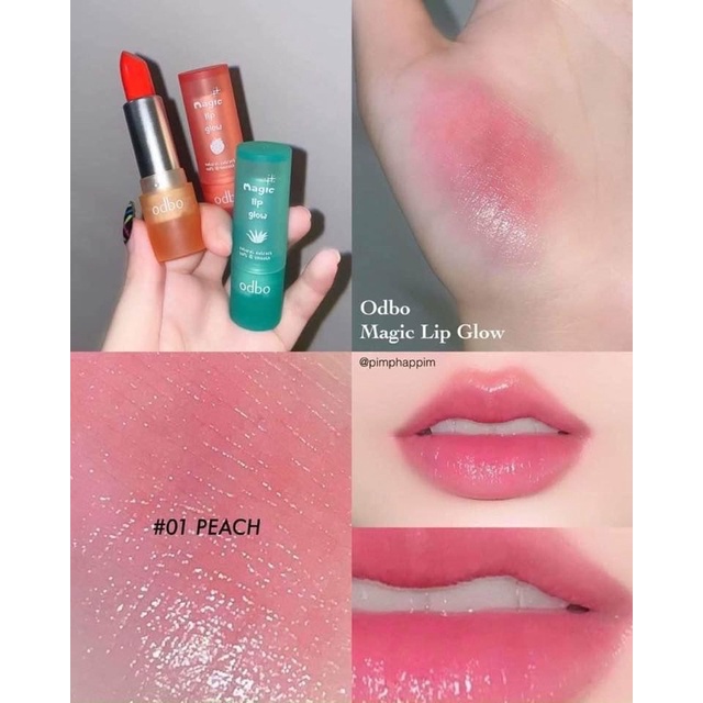 🇹🇭 Nội Địa Thái ‼️ Son Dưỡng Môi Odbo Magic Lip Glow