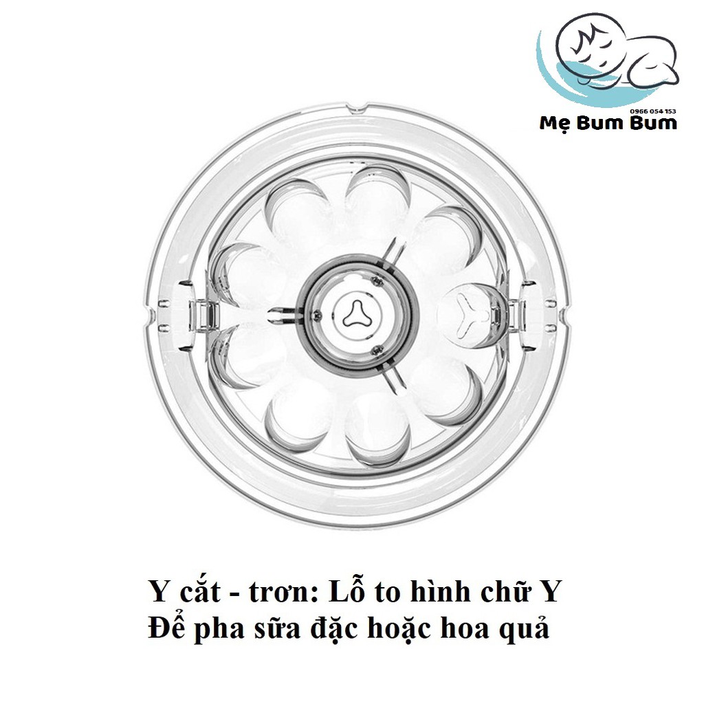 Núm ty bình sữa cổ rộng Avent Natural