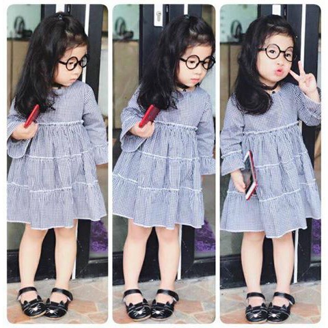 Đầm baby doll cho bé